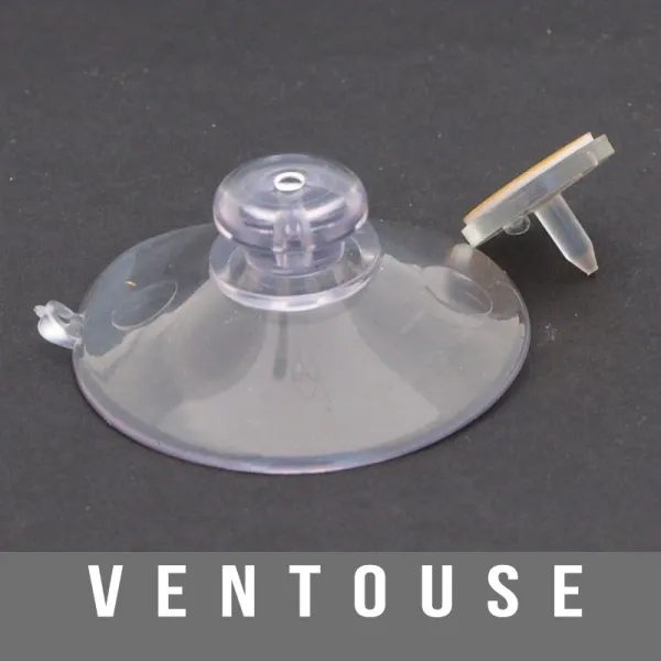 Ventouse à punaise Adhésive Ø42mm