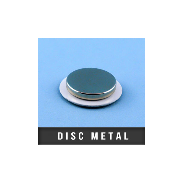 Disc métallique adhésif Ø25mm