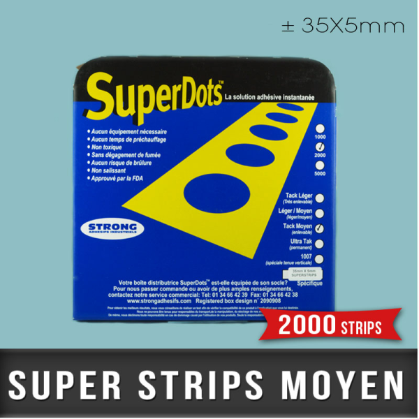 Super Strips moyen ± 35X5mm