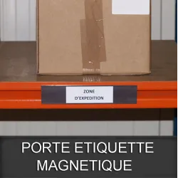 Porte étiquette magnétique 50mm