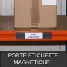 Porte étiquette magnétique 50mm