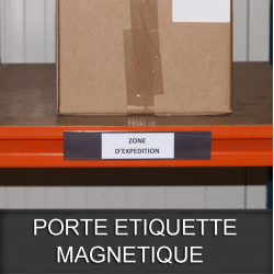Porte étiquette magnétique 20mm
