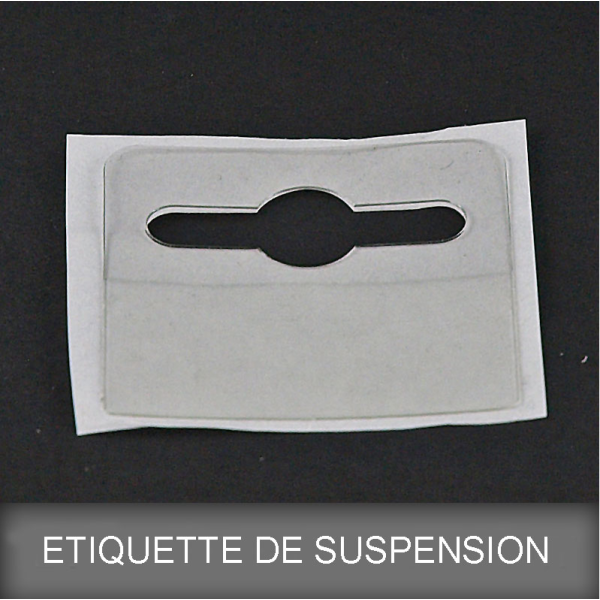 Etiquette de suspension adhésive E-SADT02-HR