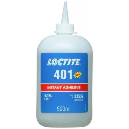 Loctite 401 Colle instantanée spécial métaux et plastiques 500g