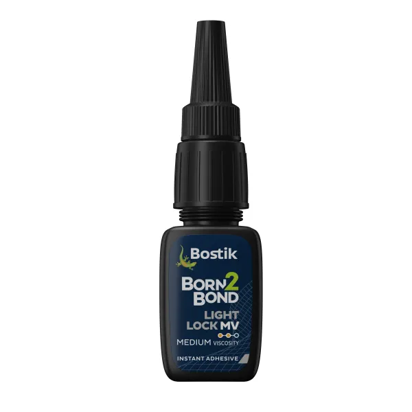 Colle cyanoacrylate UV Bostik Born 2 Bond Light Lock MV - Medium Vicosity