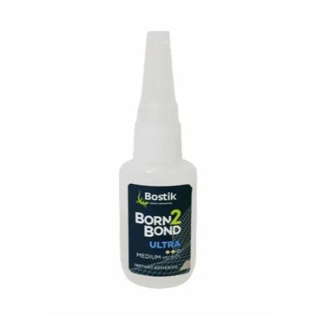 Colle cyanoacrylate Bostik Born 2 Bond ULTRA MV - Medium Viscosity 20g