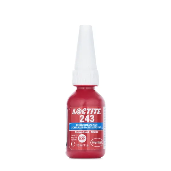 Loctite 243 Frein-filet pour assemblages filetés sécurisés 10 ml - Par 12