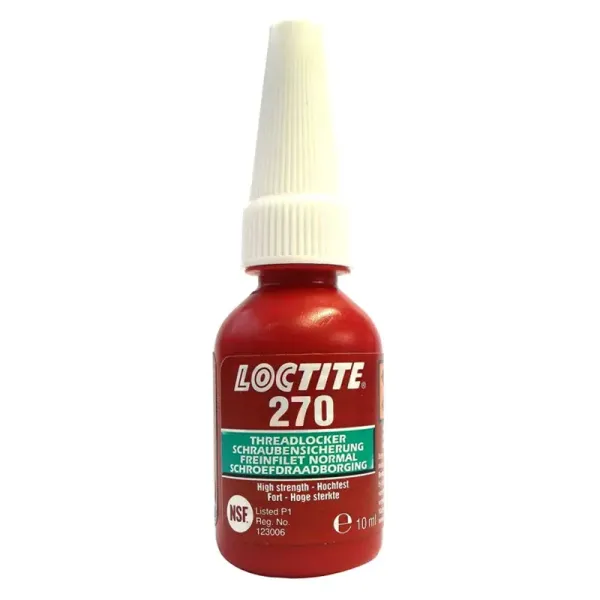Loctite 270 Frein-filet vert puissant anti-desserrage 10 ml - Par 12