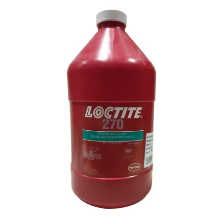 Frein-filet fort vert Loctite 270 pour filetages métalliques 1L Frein-filet fort vert Loctite 270 pour filetages métalliques 1L