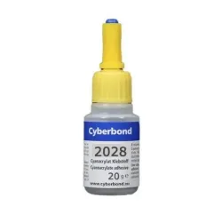 Colle cyano fluide pour caoutchouc et EPDM Cyberbond CB 2028 - 20g