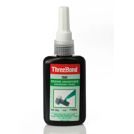 Threebond 1305 Frein filet vert haute résistance tous fluides 250g - Par 10 Threebond 1305 Frein filet vert haute résistance tous fluides 250g - Par 10