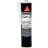 Mastic hybride Sikaflex 521 UV pour collage extérieur étanche multi-surfaces 300 ml - Noir - Par 12