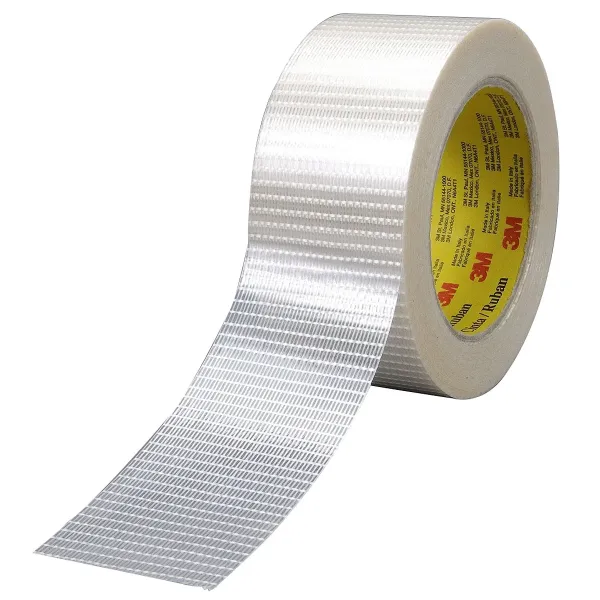 Ruban adhésif renforcé 3M 895 pour emballage et sécurisation de colis lourds 50 mm - Par 18