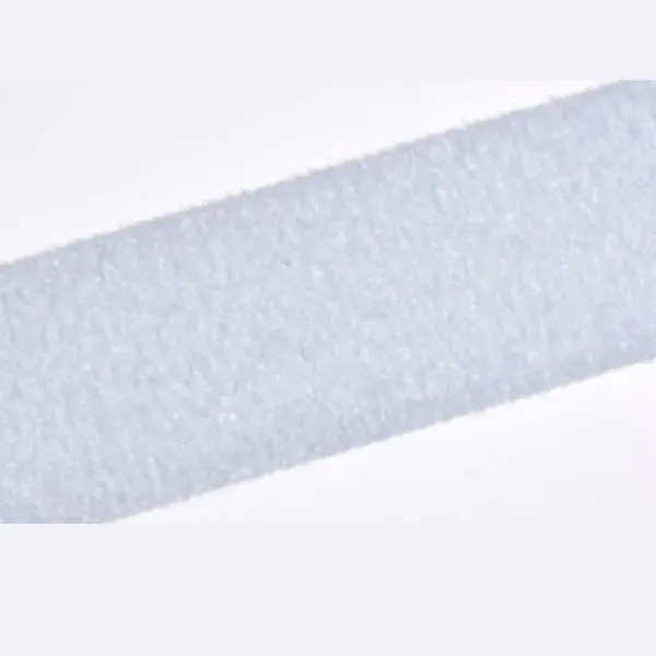 Bande auto agrippante Velcro PS18 blanc - Boucle - PVC - 30mm x 25m