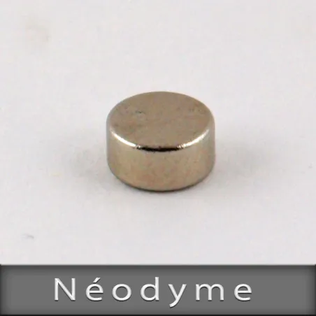 Néodyme Ø6mm Ep. 3mm