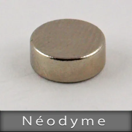 Néodyme Ø10mm Ep. 4mm