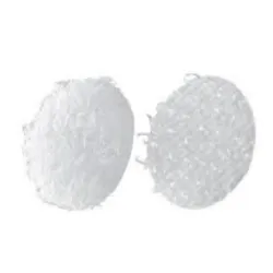 Pastilles scratch Velcro adhésif PS14 Blanc - Boucle - 25mm x 890 Past