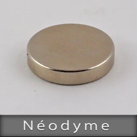 Néodyme Ø25mm Ep. 5mm