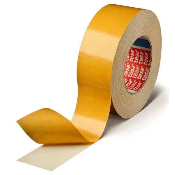 Double face toilé pour raccord de laizes de tissu Tesa 4964 - 50 mm x 50 m