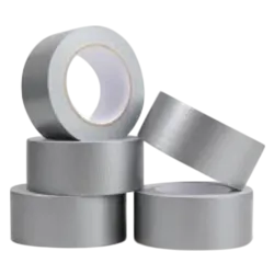 Duct tape TO115 pour fixation câble électrique temporaire - 1300mm x 50m - Gris