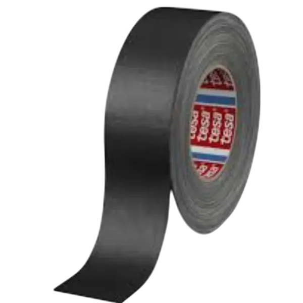 Duct tape TESA 4661 pour banderolage, résistant à l'abrasion - 38mm x 50m - Noir