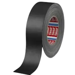 TESA 4661 Adhésif toile pour marquage de câbles - 50mm x 50m - Noir