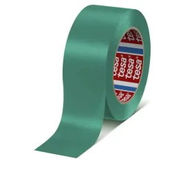 Adhésif marquage au sol permanent TESA 4169  en PVC - 50mm X 33m - Vert