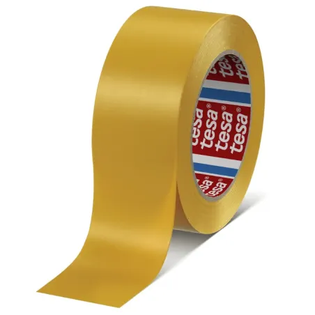 Ruban de marquage au sol TESA 4169  en PVC - 50mm X 33ml - Jaune