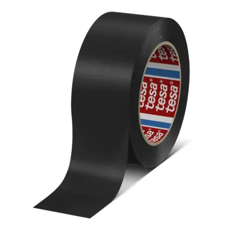 Adhésif de marquage au sol en PVC TESA 4169 - 50mm X 33m - Noir Adhésif de marquage au sol en PVC TESA 4169 - 50mm X 33m - Noir