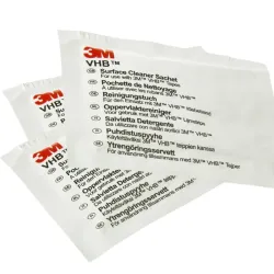 Lingettes dégraissantes 3M VHB, nettoyage de surface - 100 pochettes