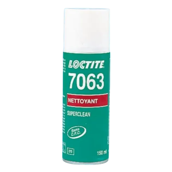 Dégraissant surface avant collage en aérosol Loctite SF 7063 - 150 ml