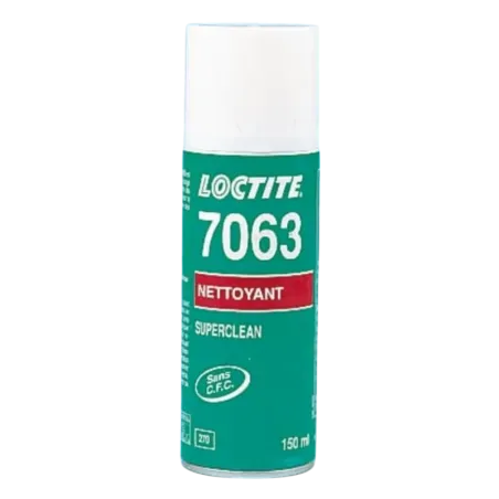 Dégraissant surface avant collage en aérosol Loctite SF 7063 - 150 ml Dégraissant surface avant collage en aérosol Loctite SF 7063 - 150 ml
