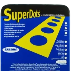 Super Strips Mid tack bandes adhésives CF250 ± 35X5mm - Boite de 2000