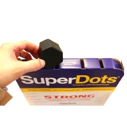 Triangle applicateur pour points de colle en boite distributrice DT301