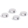 Butée 3M SJ5312 transparente sommet plat, boite de 3000 - 12,7 x 3,6 mm
