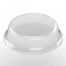 Butée 3M SJ5312 transparente sommet plat, boite de 3000 - 12,7 x 3,6 mm