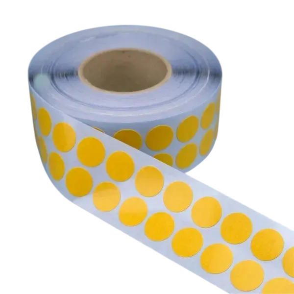 Pastilles adhésives double face PV420 industrie automobile 280µ Ø8mm