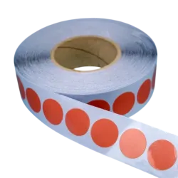 Pastille adhésive double face 200µ Ø15mm