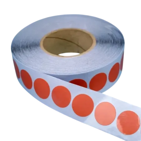 Pastille adhésive double face 200µ Ø15mm