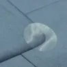 Pastille de fermeture transparente Enlevable Ø34mm