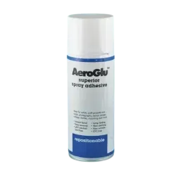 Spray adhésif enlevable