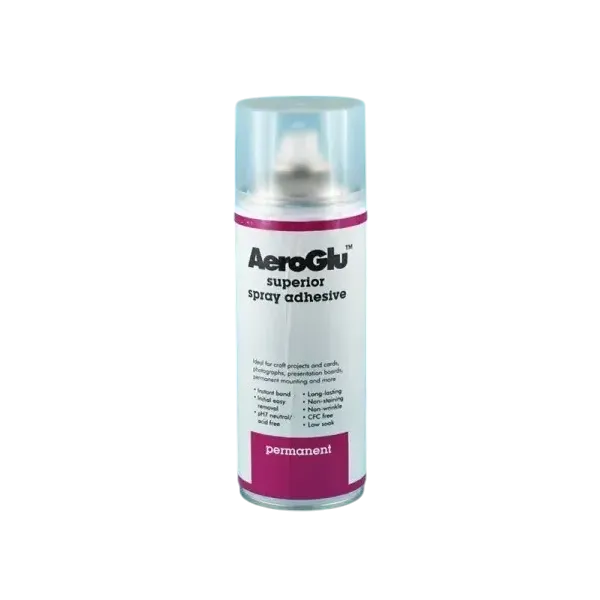 Spray adhésif permanent