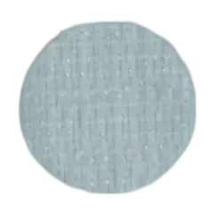 Pastille auto agrippante adhésive Crochet Ø15mm Blanc