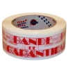 Rouleau adhésif polypropylène imprimé "BANDE DE GARANTIE" - Par 6