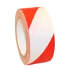 Bande de signalisation sol Rouge/Blanc 50mm X66M