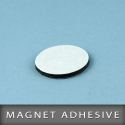 Magnet adhésive en pastille Ø20m Ep. 0.7mm