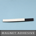 Magnet adhésive en format 10X50mm Ep. 0,5mm