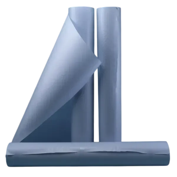 Papier siliconé bleu