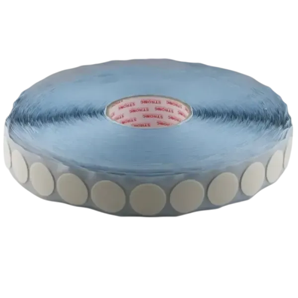 Pastille adhésive double face mousse 1mm Ø30mm