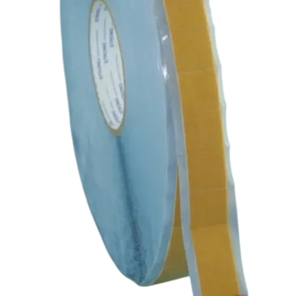 Format mousse blanche adhésive double face 0,8mm D 20X20mm